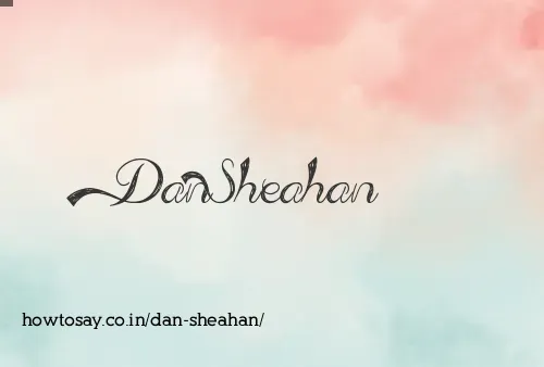 Dan Sheahan