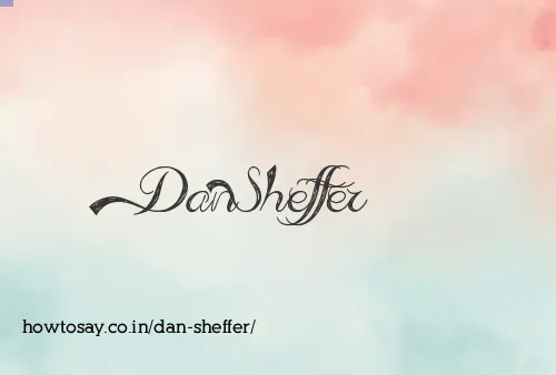 Dan Sheffer