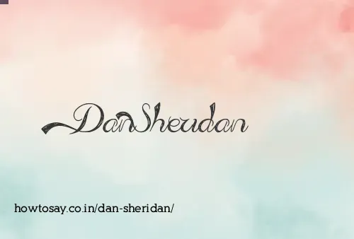 Dan Sheridan