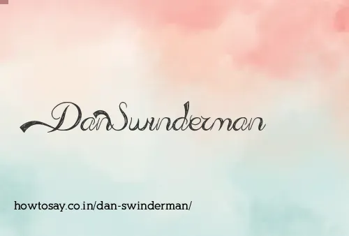 Dan Swinderman