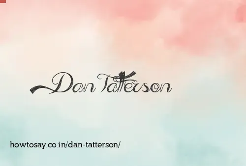 Dan Tatterson