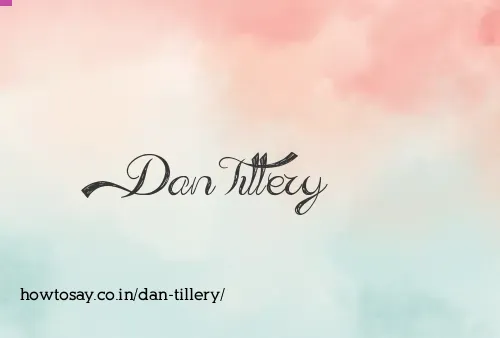 Dan Tillery