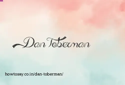 Dan Toberman