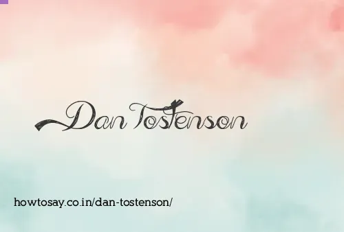 Dan Tostenson