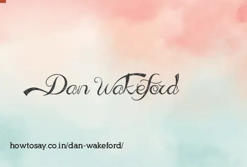 Dan Wakeford