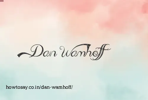 Dan Wamhoff