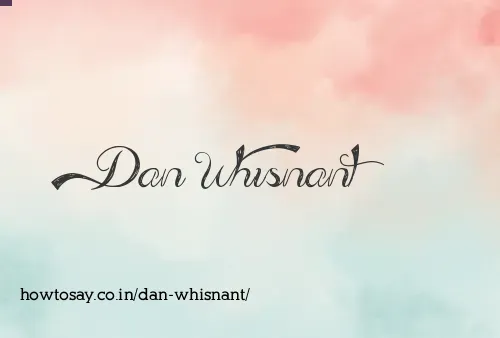 Dan Whisnant