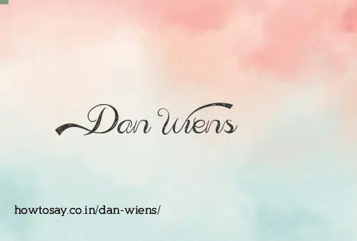 Dan Wiens