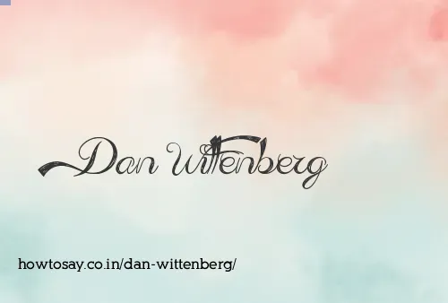 Dan Wittenberg