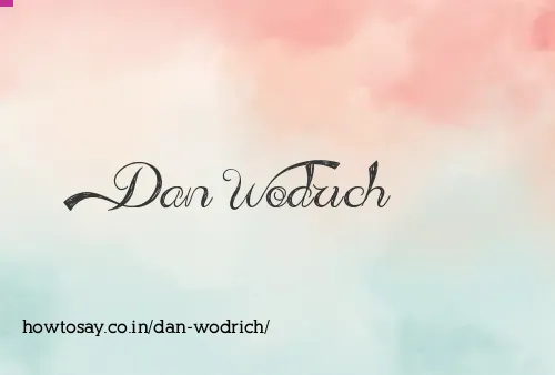 Dan Wodrich