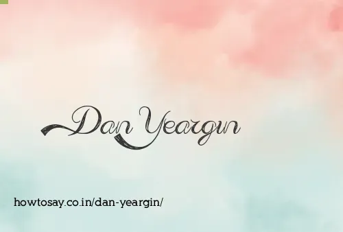 Dan Yeargin