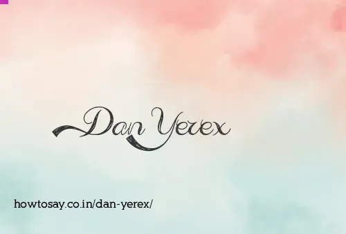 Dan Yerex