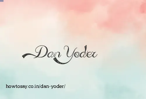 Dan Yoder