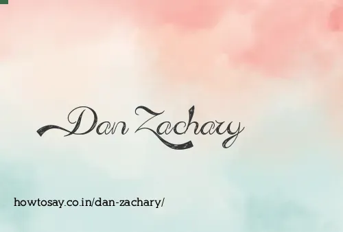 Dan Zachary