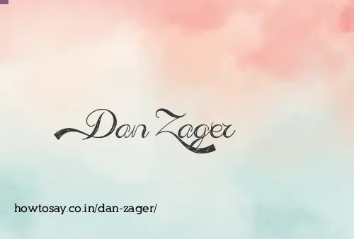 Dan Zager