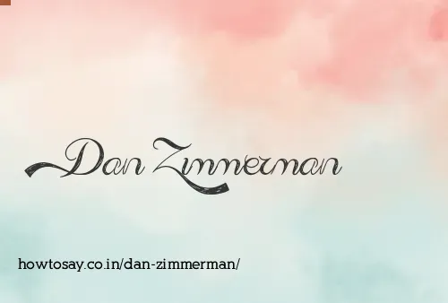 Dan Zimmerman