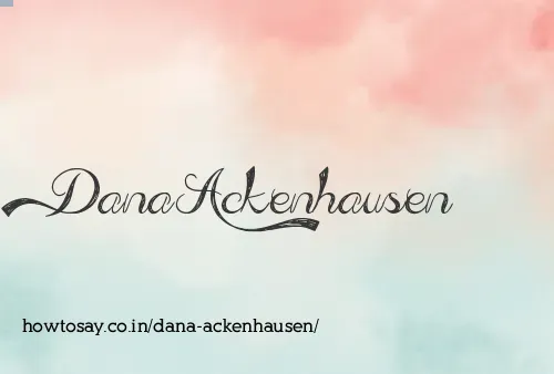 Dana Ackenhausen