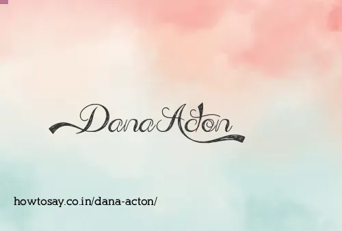 Dana Acton