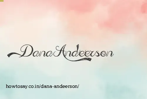 Dana Andeerson