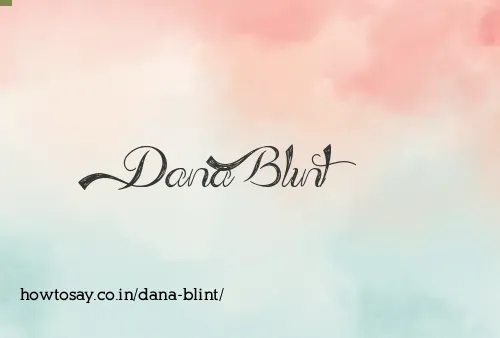 Dana Blint