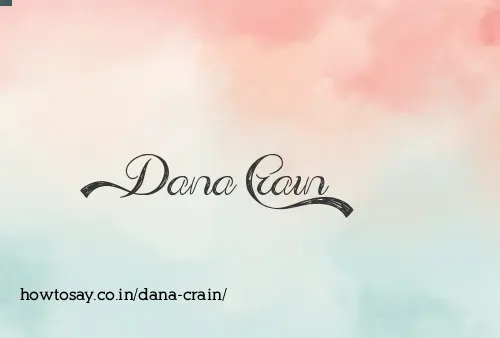 Dana Crain