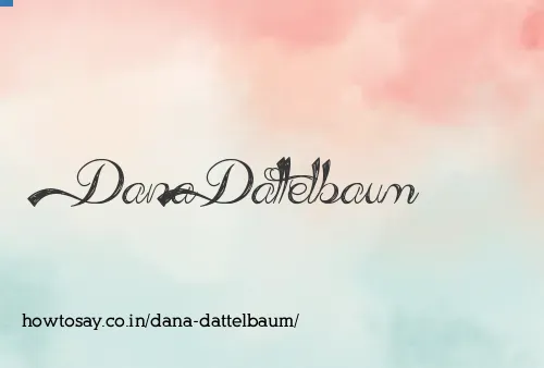 Dana Dattelbaum