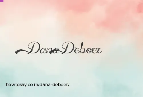 Dana Deboer
