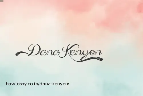 Dana Kenyon