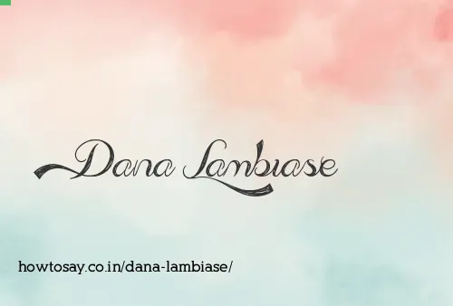 Dana Lambiase