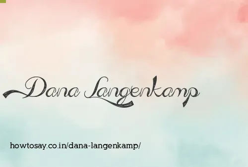 Dana Langenkamp