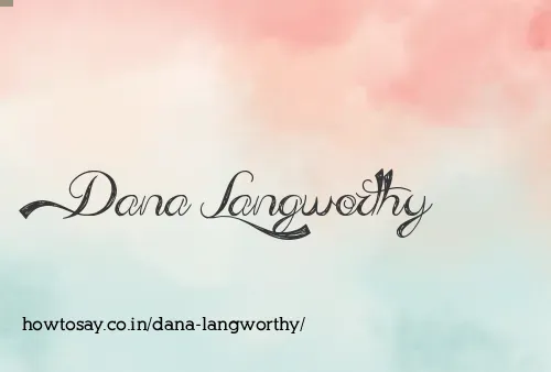 Dana Langworthy