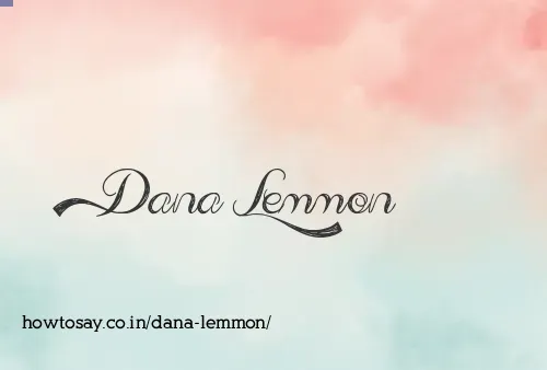 Dana Lemmon