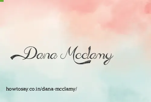 Dana Mcclamy