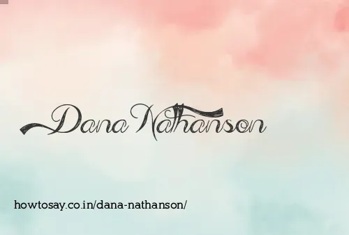 Dana Nathanson