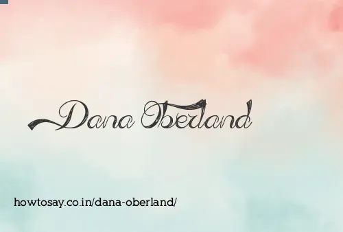 Dana Oberland