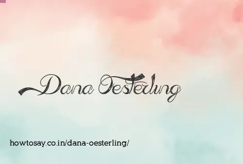 Dana Oesterling
