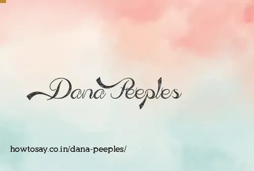 Dana Peeples