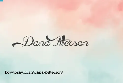 Dana Pitterson