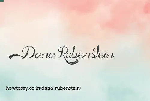 Dana Rubenstein