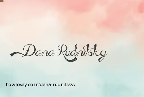Dana Rudnitsky