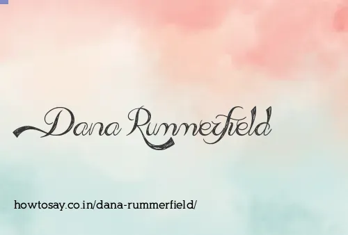 Dana Rummerfield