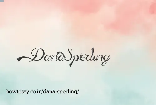 Dana Sperling
