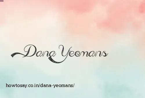 Dana Yeomans