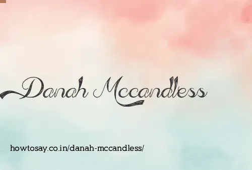Danah Mccandless