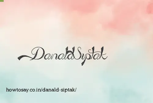 Danald Siptak
