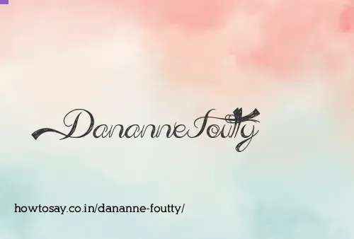 Dananne Foutty