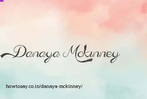 Danaya Mckinney