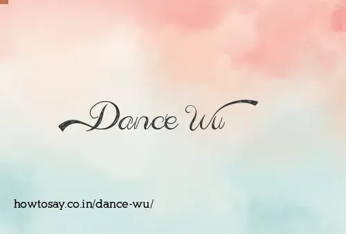 Dance Wu