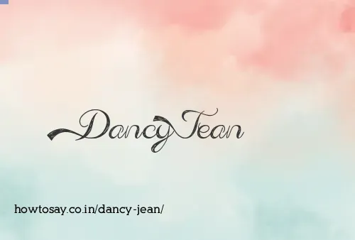 Dancy Jean