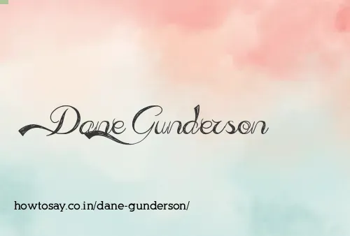 Dane Gunderson